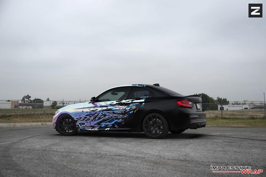  BMW M235i by Impressive Wrap 2016 года  (фото 13 из 15)